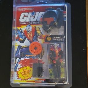 Hasbro G.I. Joe Destro Action Figure - Red, Black, Orange